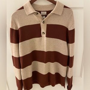 J.Crew Collared Sweater - Medium